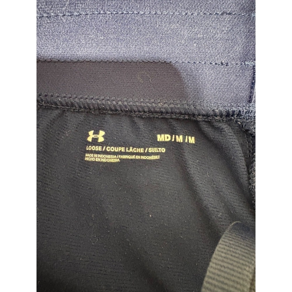 Under Armour Mens Size M Loose Blue Project Rock Knit Track Pants 1357201 Wear - Picture 8 of 13